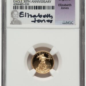 2016-W Modern Bullion Coins (2016-W Proof Gold Eagle 1/10 oz FDI Elizabeth Jones)