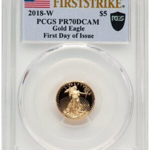 2018-W Modern Bullion Coins (2018-W Proof Gold Eagle 1/10 oz FDI FS Flag)