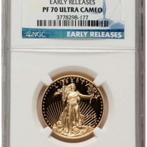 2013-W Modern Bullion Coins (2013-W Proof Gold Eagle 1/2 oz ER Blue)