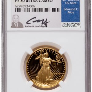 1987 Modern Bullion Coins (1987-P Proof Gold Eagle 1/2 oz Ed Moy)