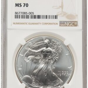2001 Modern Bullion Coins (2001 Silver Eagle Brown Label)