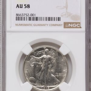 1918-D Walking Liberty Half Dollars (1918-D 50C)