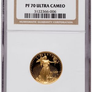 1995-W Modern Bullion Coins (1995-W Proof Gold Eagle 1/4 oz Brown Label)