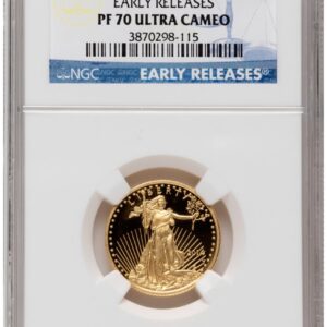 2014-W Modern Bullion Coins (2014-W Proof Gold Eagle 1/4 oz ER Blue)