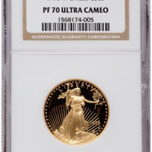 1995-W Modern Bullion Coins (1995-W Proof Gold Eagle 1/2 oz Brown Label)