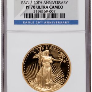 2006-W Modern Bullion Coins (2006-W Proof Gold Eagle 1 oz 20th Anniversary)