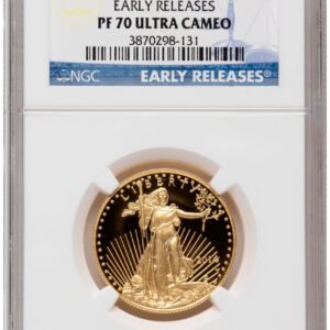 2014-W Modern Bullion Coins (2014-W Proof Gold Eagle 1/2 oz ER Blue)