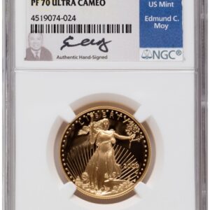 2000-W Modern Bullion Coins (2000-W Proof Gold Eagle 1/2 oz Ed Moy)
