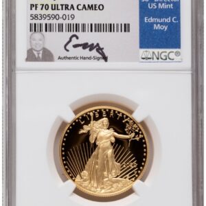 2020-W Modern Bullion Coins (2020-W Proof Gold Eagle 1/2 oz FDI Ed Moy)