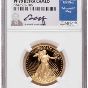 2021-W Modern Bullion Coins (2021-W Type 1 Proof Gold Eagle 1/2 oz Ed Moy)