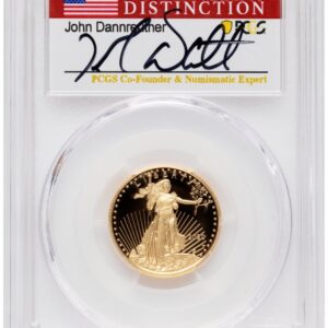 2020-W Modern Bullion Coins (2020-W Proof Gold Eagle 1/4 oz FDI John Dannreuther)