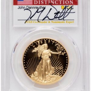 2020-W Modern Bullion Coins (2020-W Proof Gold Eagle 1 oz FDI John Dannreuther)