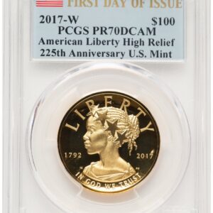 2017-W Modern Bullion Coins (2017-W G$100 American Liberty High Relief, DC FDI Flag)