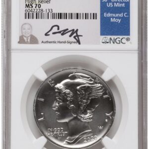 2020-W Modern Bullion Coins (2020-W Palladium Eagle 1 oz Burnished Ed Moy)