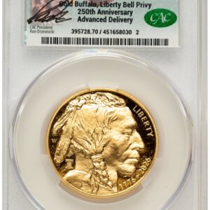 2026-W Modern Bullion Coins (2026-W Proof Gold Buffalo 1 oz Advanced Delivery Ron Drzewucki)