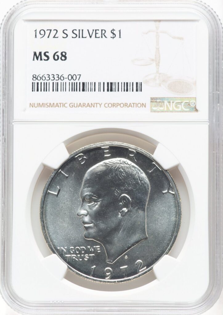 1972-S Eisenhower Dollars (1972-S S$1 SILVER)