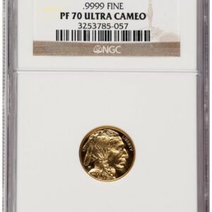1000 Modern Bullion Coins (2008-W Proof Gold Buffalo 1.85 oz Brown Label)