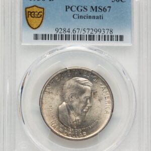 1936-D Commemorative Silver (1936-D 50C Cincinnati, MS PCGS Secure)