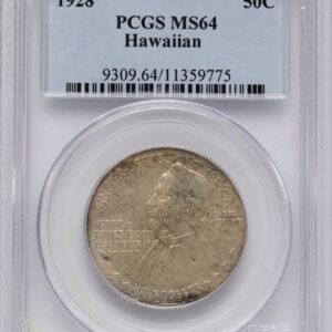 1928 Commemorative Silver (1928 50C Hawaiian, MS)
