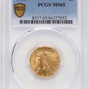 1910 Indian Half Eagles (1910 $5 PCGS Secure)
