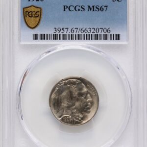 1926 Buffalo Nickels (1926 5C PCGS Secure)