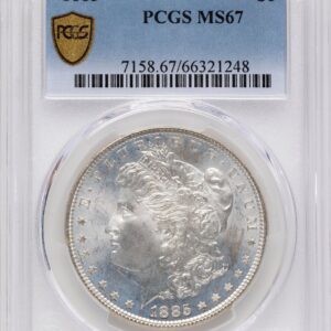 1885 Morgan Dollars (1885 S$1 PCGS Secure)