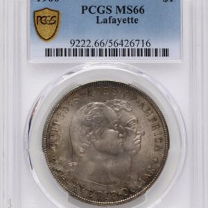 1900 Commemorative Silver (1900 Lafayette Dollar, MS PCGS Secure)