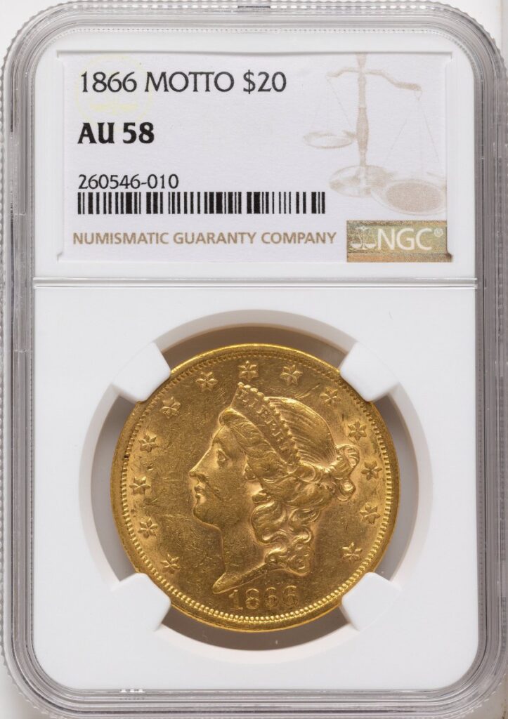 1866 Liberty Double Eagles (1866 $20)