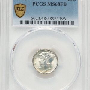 1940 Mercury Dimes (1940 10C, FB PCGS Secure)