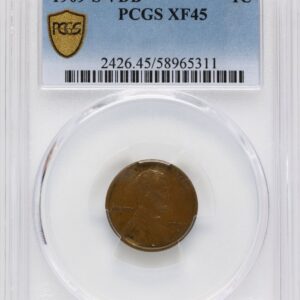 1909-S Lincoln Cents (1909-S 1C VDB, BN PCGS Secure)