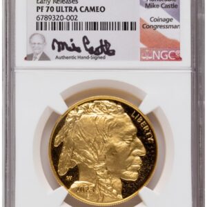 2023-W Modern Bullion Coins (2023-W Proof Gold Buffalo 1 oz ER Mike Castle)