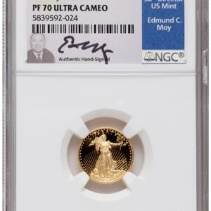 1000 Modern Bullion Coins (2020-W Proof Gold Eagle 1.85 oz FDI Ed Moy)