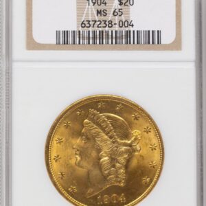 1904 Liberty Double Eagles (1904 $20 Liberty)