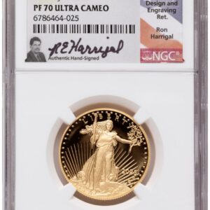 2023-W Modern Bullion Coins (2023-W Proof Gold Eagle 1/2 oz FDI Ron Harrigal)