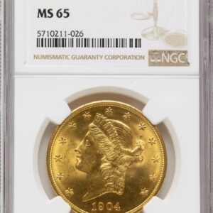1904 Liberty Double Eagles (1904 $20 Liberty)