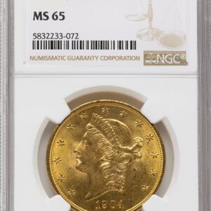 1904 Liberty Double Eagles (1904 $20 Liberty)