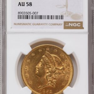 1852 Liberty Double Eagles (1852 $20)