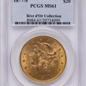 1877-S Liberty Double Eagles (1877-S $20)