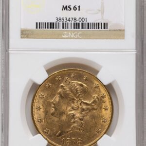 1878-S Liberty Double Eagles (1878-S $20)