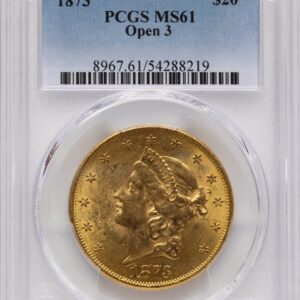 1873 Liberty Double Eagles (1873 $20 OPEN 3)
