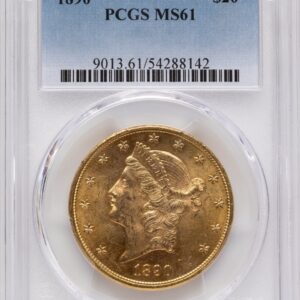1890 Liberty Double Eagles (1890 $20)