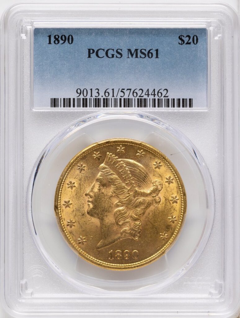 1890 Liberty Double Eagles (1890 $20)