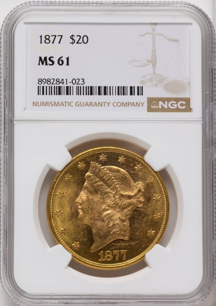 1877 Liberty Double Eagles (1877 $20)