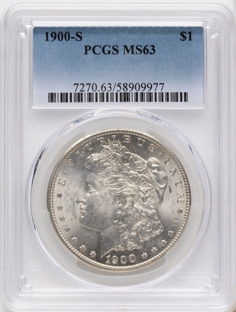1900-S Morgan Dollars (1900-S S$1)