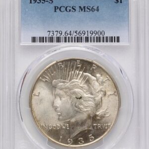 1935-S Peace Dollars (1935-S S$1)
