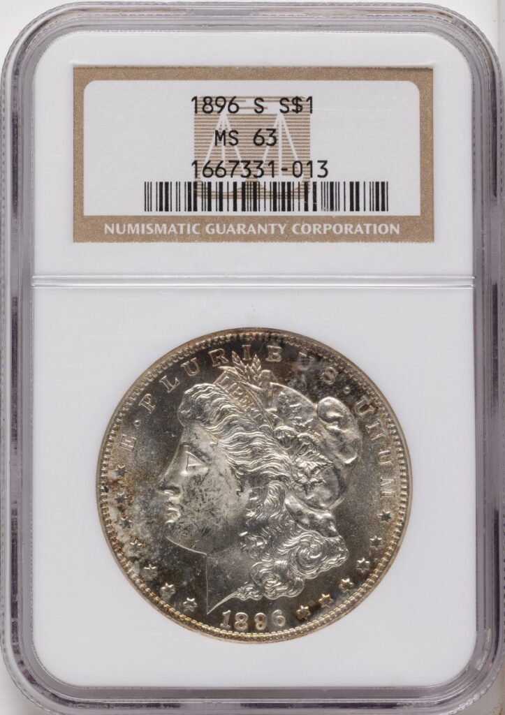1896-S Morgan Dollars (1896-S S$1)