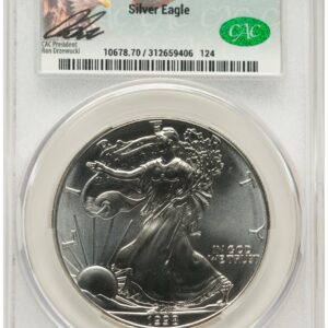 1998 Modern Bullion Coins (1998 Silver Eagle Ron Drzewucki)