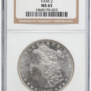 1887/6 Morgan Dollars (1887/6 $1 VAM-2, MS)
