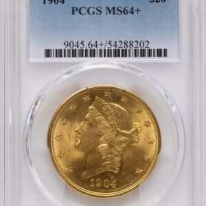 1904 Liberty Double Eagles (1904 $20 Liberty PCGS Plus)