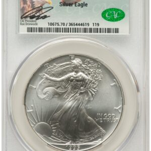 1995 Modern Bullion Coins (1995 Silver Eagle Ron Drzewucki)